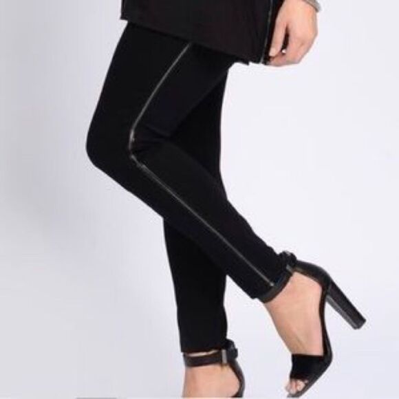 ✨ Lysse Black Side Zip Leggings✨ - Picture 2 of 10